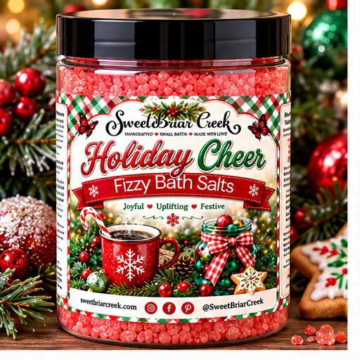 Holiday Cheer Fizzy Bath Salt Soak