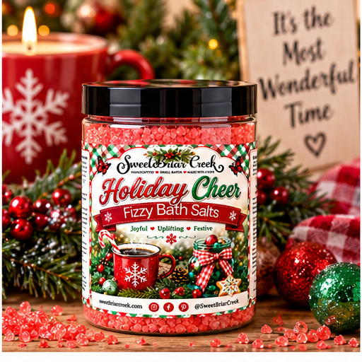 Holiday Cheer Fizzy Bath Salt Soak