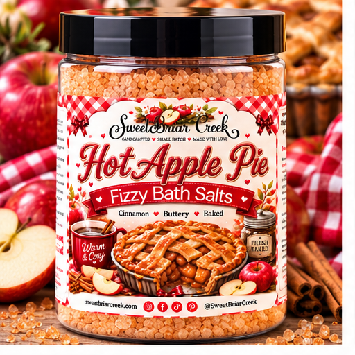 Hot Apple Pie Fizzy Bath Salt Soak