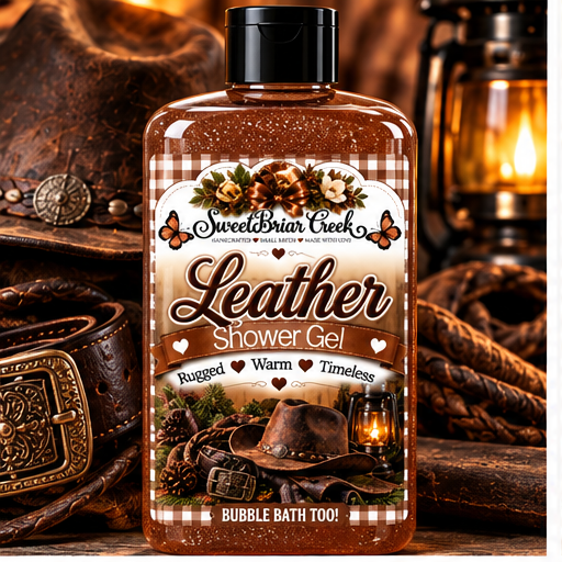 Leather Shower Gel + Bubble Bath