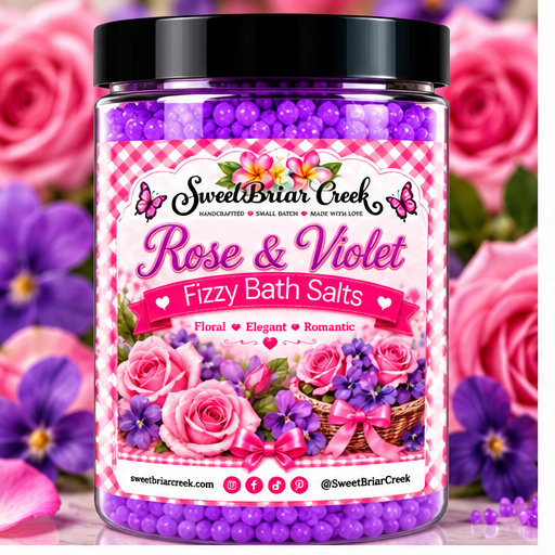 Rose & Violet Bath Salt