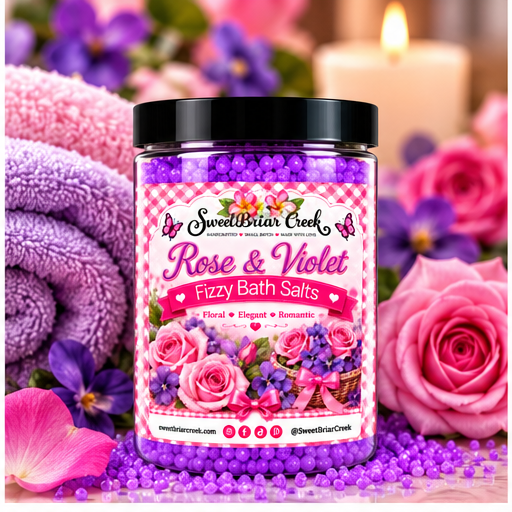 Rose & Violet Bath Salt