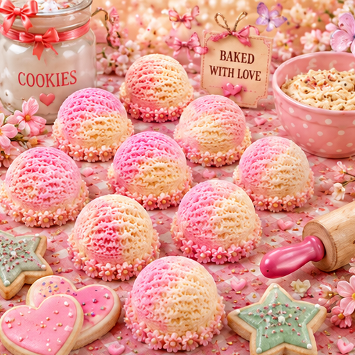 Sugar Cookie Bubble Scoop