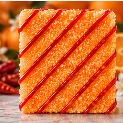 Sweet Orange Chili Bubbly Scrub Body Bars