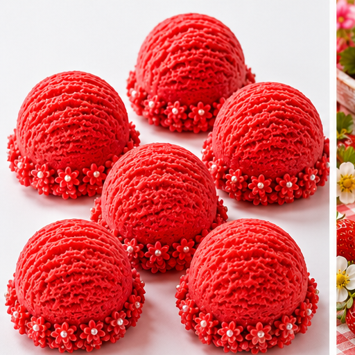Sweet Strawberry Bubble Scoop