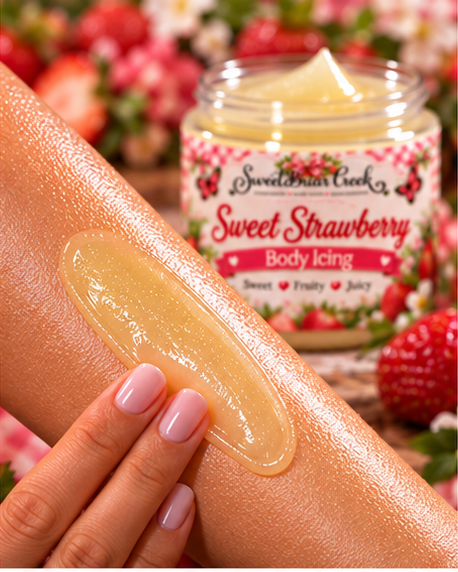 Sweet Strawberry Body Icing