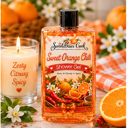 Sweet Orange Chili Shower Gel + Bubble Bath