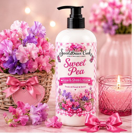 Sweet Pea Shea & Aloe Body Lotion