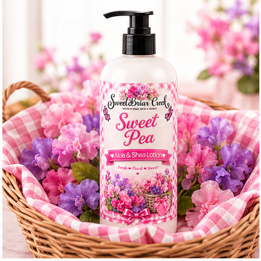 Sweet Pea Shea & Aloe Body Lotion
