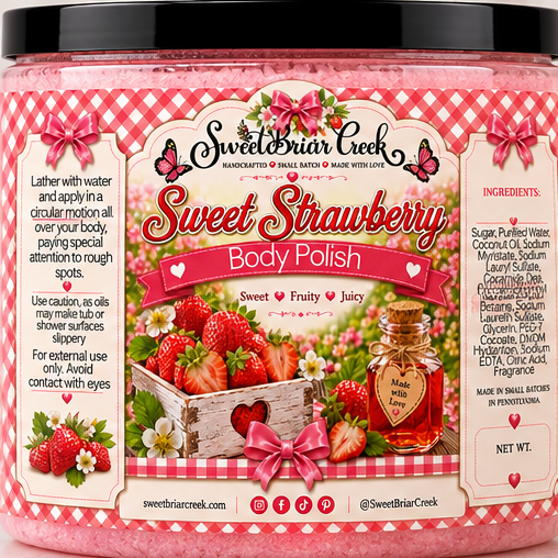 Sweet Strawberry Body Polish