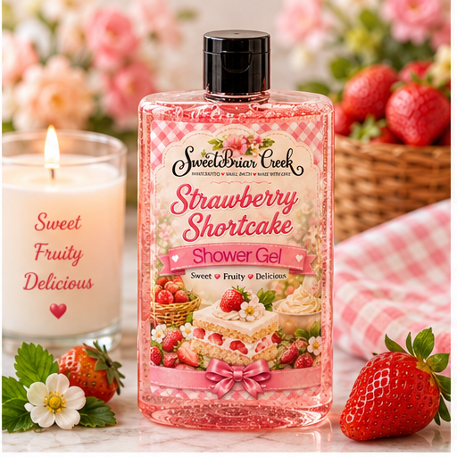 Strawberry Shortcake Shower Gel + Bubble Bath