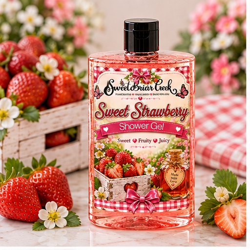 Sweet Strawberry Shower Gel + Bubble Bath