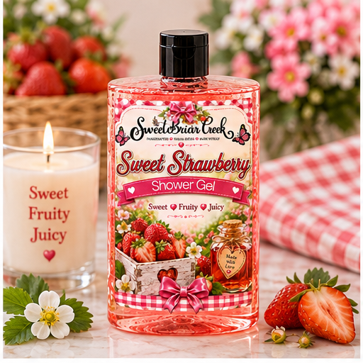 Sweet Strawberry Shower Gel + Bubble Bath
