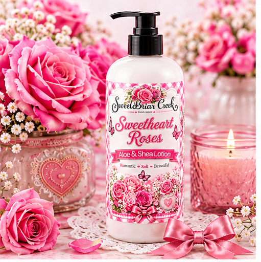 Sweetheart Roses Shea & Aloe Body Lotion