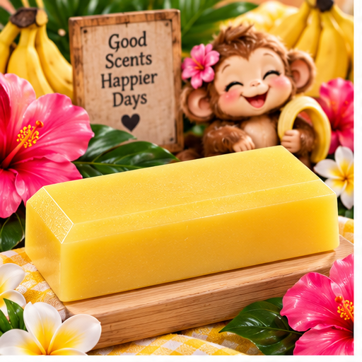 Monkey Farts Coconut Milk Glycerin Soap
