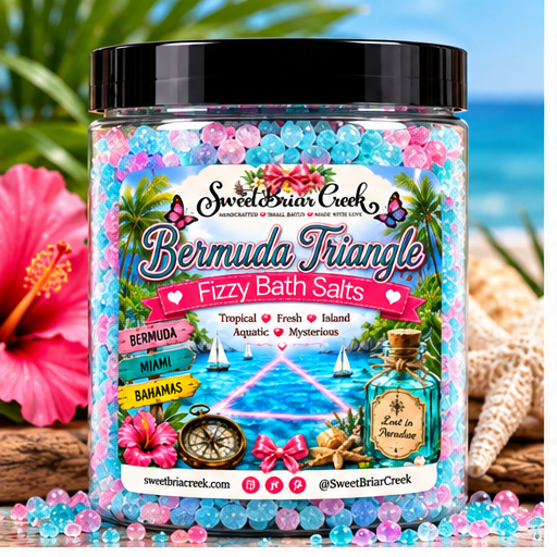 Bermuda Triangle Fizzy Bath Salt Soak