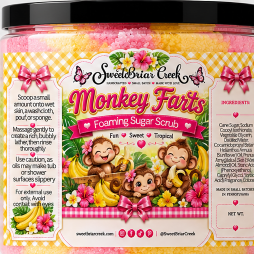 Monkey Farts Body Polish