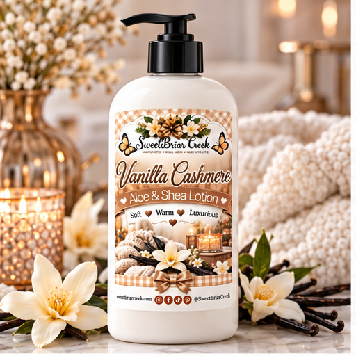 Vanilla Cashmere Shea & Aloe Body Lotion