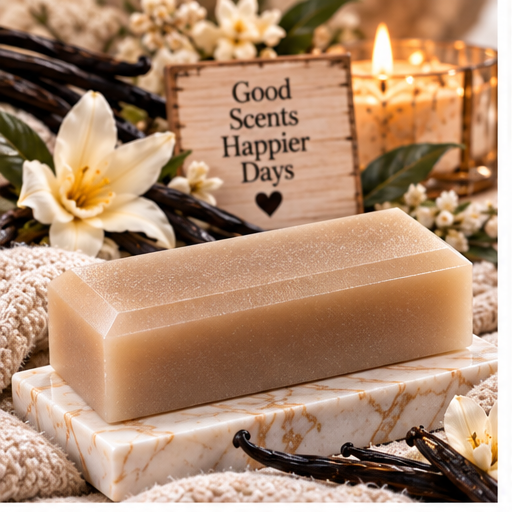 Vanilla Cashmere Coconut Milk Glycerin Soap