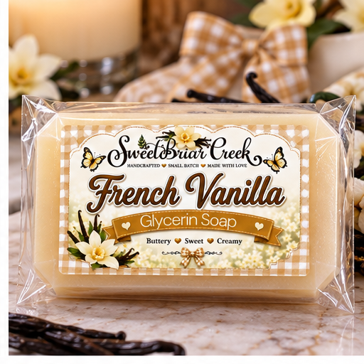 French Vanilla Coconut Milk Glycerin Soap