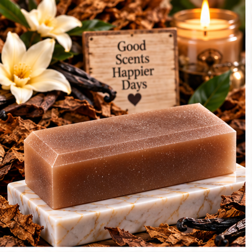 Vanilla Tobacco Coconut Milk Glycerin Soap