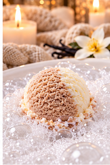 Vanilla Cashnere  Bubble Scoop