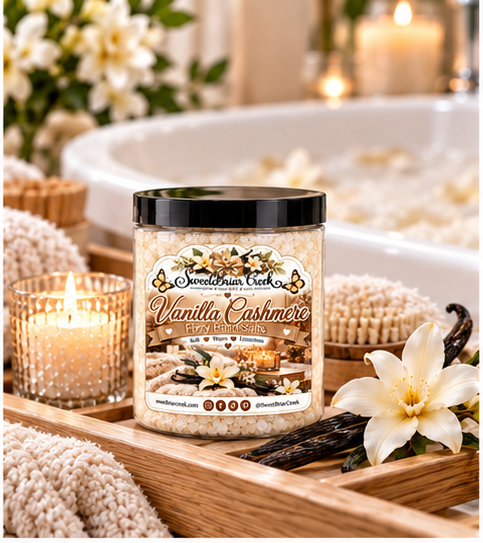 Vanilla Cashmere Fizzy Bath Salt Soak