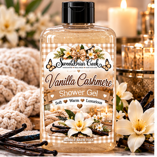 Vanilla Cashmere Shower Gel + Bubble Bath