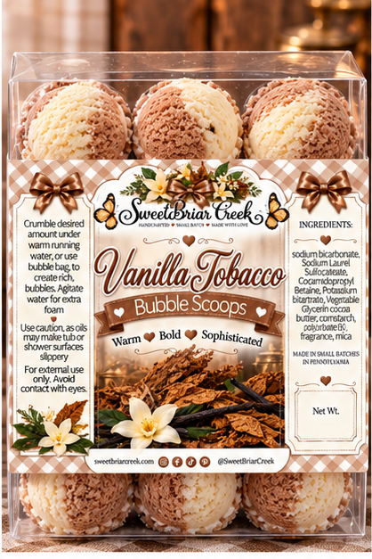 Vanilla Tobacco Bubble Scoop