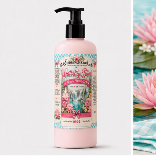 Waterlily Blush Shea & Aloe Body Lotion