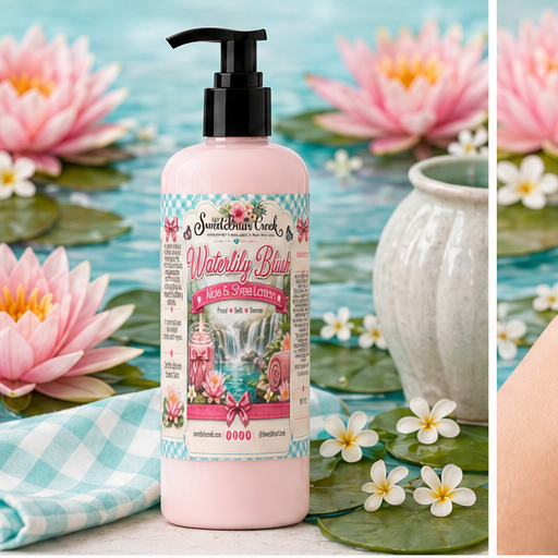 Waterlily Blush Shea & Aloe Body Lotion