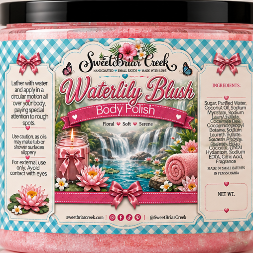 Waterlily Blush Body Polish