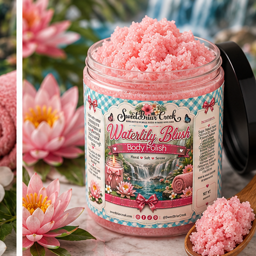 Waterlily Blush Body Polish