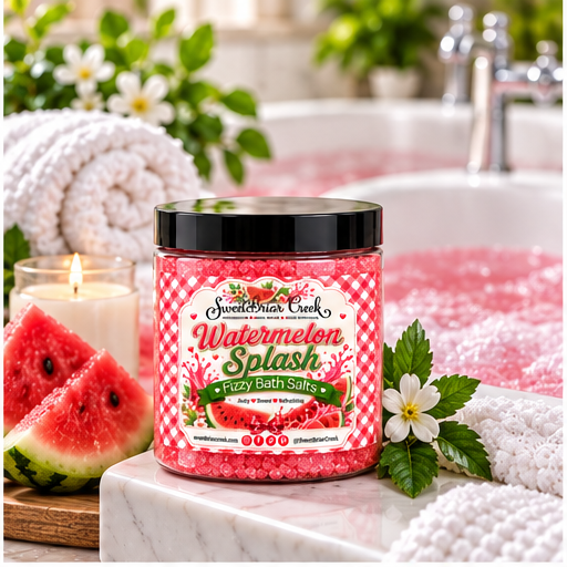 Watermelon Splash Fizzy Bath Salt Soak