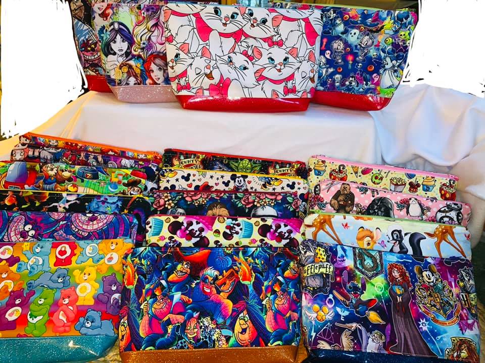 Zipper Cosmetic Bags